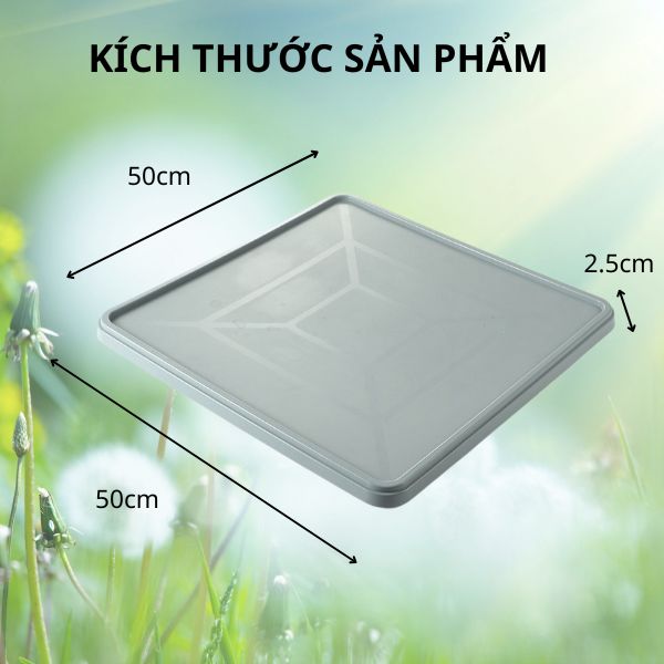 Kích thước nắp đậy khay rack