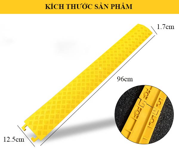 Kích thước tấm nhựa có rãnh bảo vệ dây điện