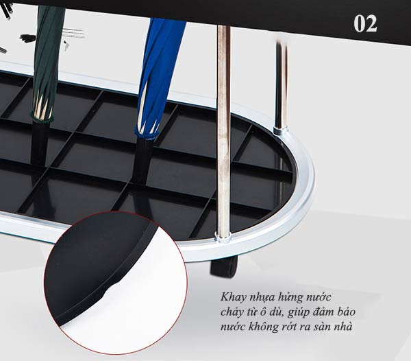 Khay nhựa hứng nước chống nước từ ô chảy ra sàn nhà