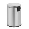 thùng rác inox 304 đạp chân tròn 20l