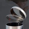 thùng rác inox 304 đạp chân tròn 8L