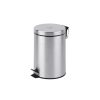Thùng rác inox đạp chân tròn 3L