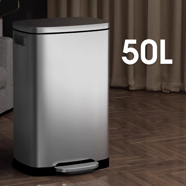 Dung tích 50l đáp ứng tốt như cầu chứa rác 