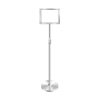 Bảng thông tin bằng inox nâng hạ A4