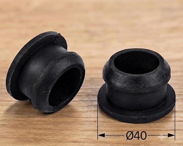 Kích thước nút bịt nhựa cục chặn bánh xe HMC-40N