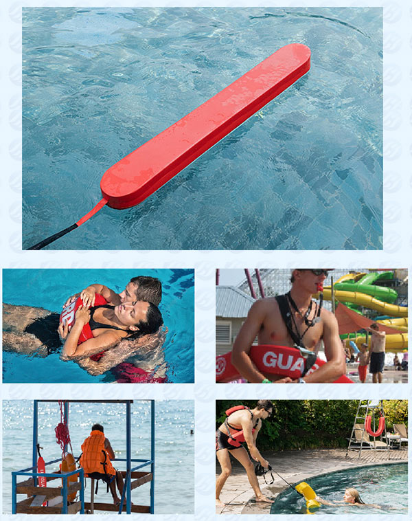 Phù hợp sử dụng tại hồ bơi, bãi biển, công viên nước
