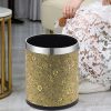 Thùng rác bọc da không nắp TLHTD-01P