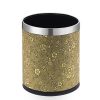 Thùng rác bọc da không nắp TLHTD-01P