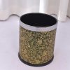 Thùng rác bọc da không nắp TLHTD-01P