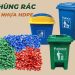Thùng rác nhựa HDPE nguyên sinh