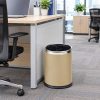 Thùng rác thép màu nâu sữa không nắp TLHTP1C00
