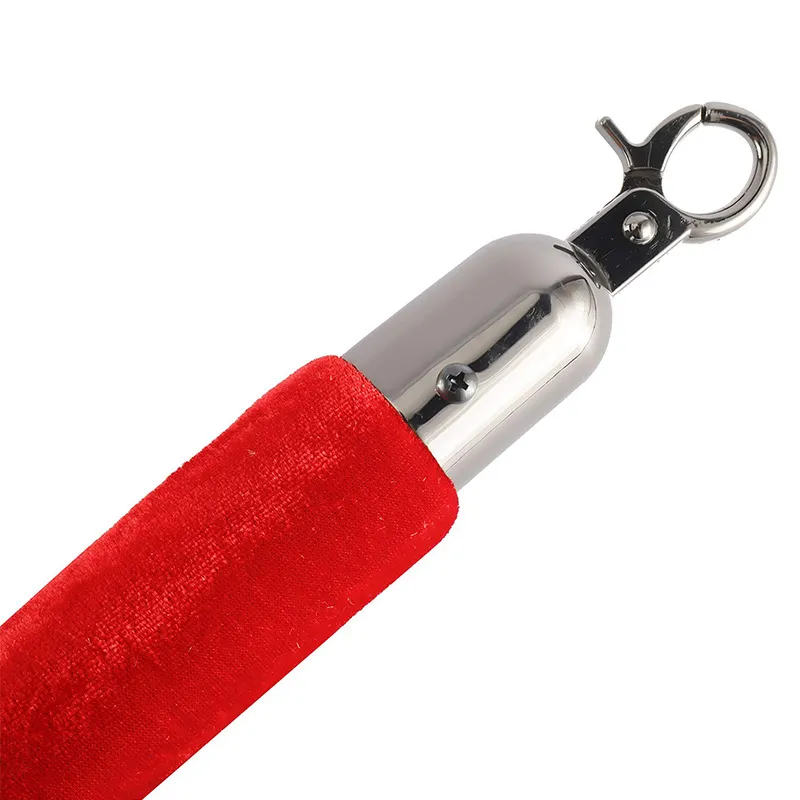 Đầu móc dây cột chắn inox trắng